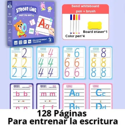 Combo X2- Láminas Multi-Trazos Montessori